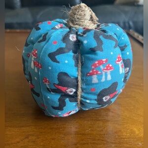 Home made pumpkin fall decoration